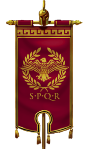 Roman SPQR Banner.
