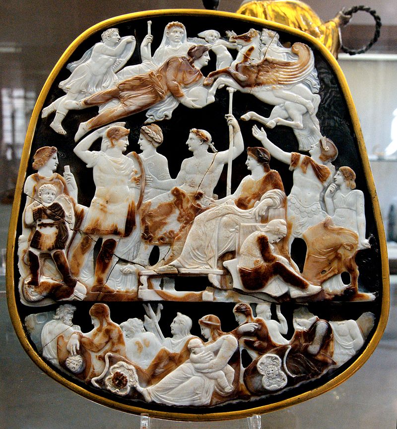 Fresco of Roman Art and Culture.